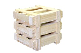 梱包用木箱（べニヤ）国外輸送向け